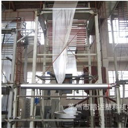 貴州塑料制品機械哪里賣,聚乙烯塑料吹膜機機組